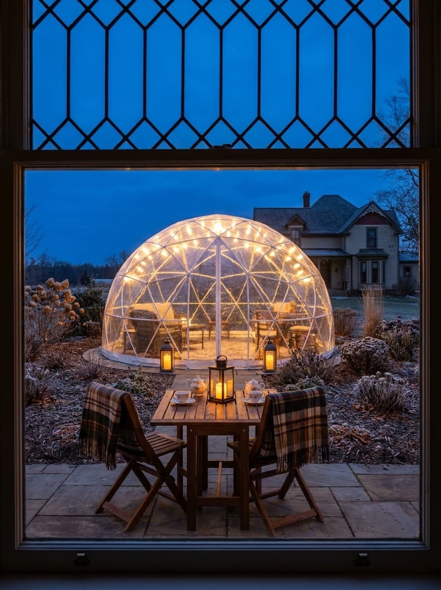 The Garden Domes — concept rendering